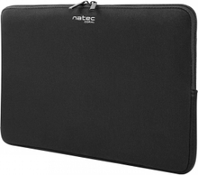 Natec Laptop Sleeve Coral.3" - Svart Notebookhylster