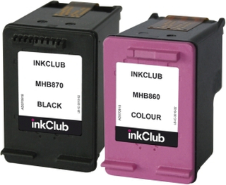 inkClub Multipakke blækpatroner - erstatter HP 302 - sort og farve