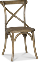 2 st Gaston vintage stol med kryss - Vintage