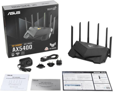 ASUS TUF Gaming AX5400 - trådløs router - 802.11a/b/g/n/ac/ax - desktop