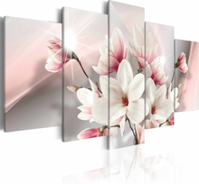 ARTGEIST Magnolia in bloom billede - multifarvet print, 2 størrelser 200x100
