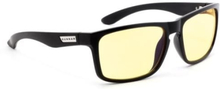 Gunnar - Intercept Onyx - Blå anti-lette briller - Sort stel og ravfarvede linser - filter 65% + visuel træthedreduktion