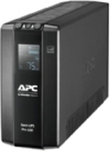 APC Back-UPS Pro BR650MI - UPS - AC 230 V - 390 Watt - 650 VA - USB - output-stikforbindelser: 6 - sort