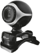 Trust Exis Webcam - Webkamera - farve - 640 x 480 - audio - USB 2.0 - Kompatibelt med: Windows