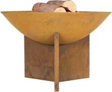 LA HACIENDA Kala bålfad - rust støbejern og stål, rund (Ø56)