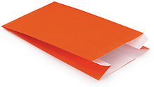 Papierbeutel orange