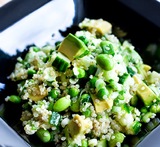 grøn salat til fisk