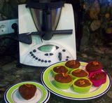 magdalenas de chocolate thermomix