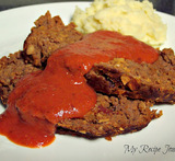 mexican meatloaf with tortilla chips