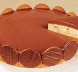 torta de bolacha de chocolate