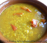 zuppa quinoa e lenticchie