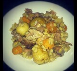 neck of lamb stew with pearl barley