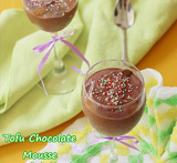 eggless chocolate mousse using cocoa powder