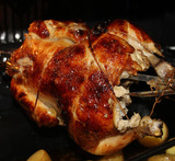 kylling på spyd i ovn