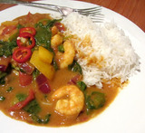 hairy dieters coconut prawn curry