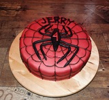 spiderman kakku