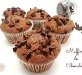 muffins con pepitas de chocolate