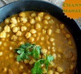 channa masala gravy for chapathi