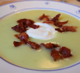 squash suppe med bacon