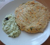 oats dosa with urad dal