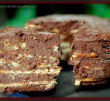 tarta galletas chocolate