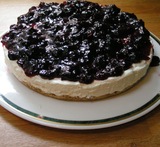 blackcurrant cheesecake no bake