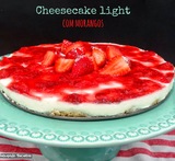 cheesecake morango light