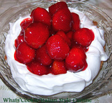 strawberry italian love cake