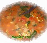 leftover meatloaf soup