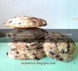 eggless chewy chocolate chip cookies