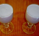 vodka com morango e leite condensado