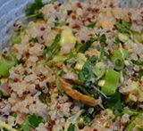 quinoa met zalm