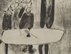 Etsning Marc Chagall (1887-...