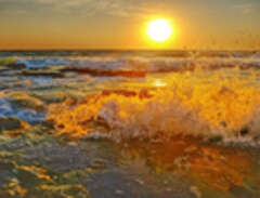 Fototapet Sunrise over the Sea