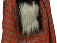 Skotsk Kilt med pälsbörs