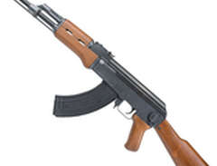 Kalashnikov AK 47, fjäderdr...