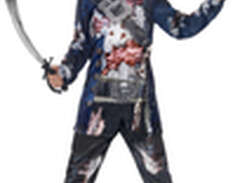 Zombie Pirat Kostym med Fot...