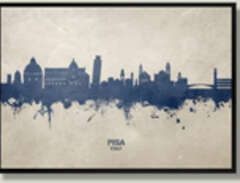 Poster - Skyline Pisa Itali...