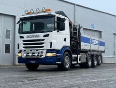 Kran & tipp Scania G400 8x4...