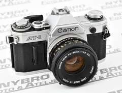Analoga kameror, Canon, Nik...