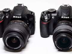 Nikon D3200 + Nikon D3100