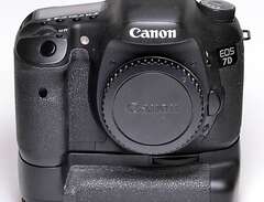 Canon Eos 7D + BG-E7 Batter...