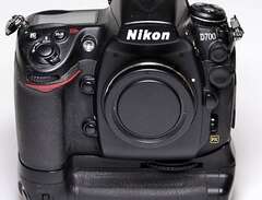 Nikon D700 + Batterigrepp M...