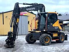 Hjulgrävare Volvo EWR150E m...