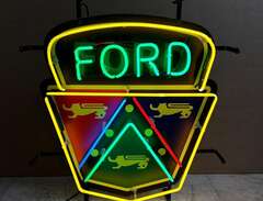 Ny neonskylt Ford 52x57 cm