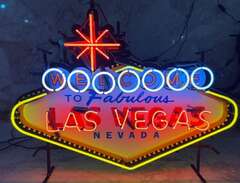 Ny neonskylt Las Vegas 65x8...