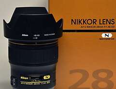 Nikon AF-S 28 /1,4 E ED
