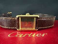 Cartier Tank Vermeil Lady F...