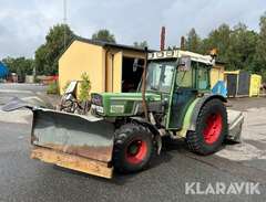 Traktor Fendt 280 P med plo...