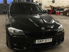 BMW 520 F11 trippel svart,...